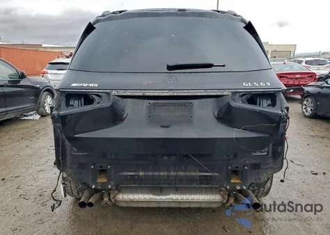 2021 Mercedes-Benz Gls 63 Amg 4Matic z USA, uszkodzony, nr VIN 4JGFF8KE4MA379886